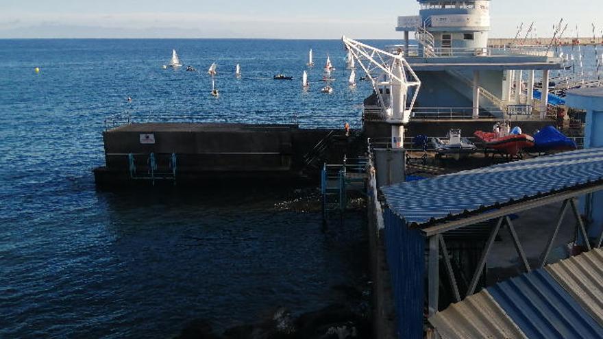 Empiezan en la playa de Valleseco las obras previas a Sol y Sombra