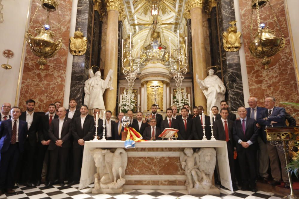 Actos de celebración del Valencia Basket