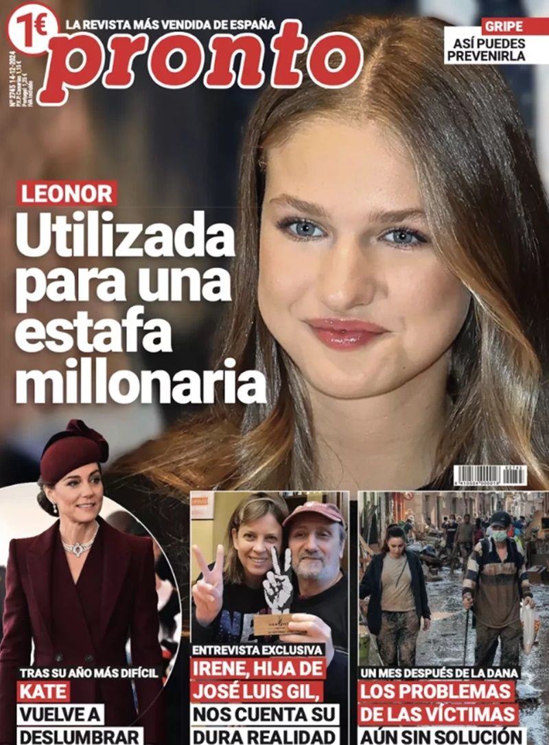 Portada de la revista PRONTO del 9 de diciembre de 2024