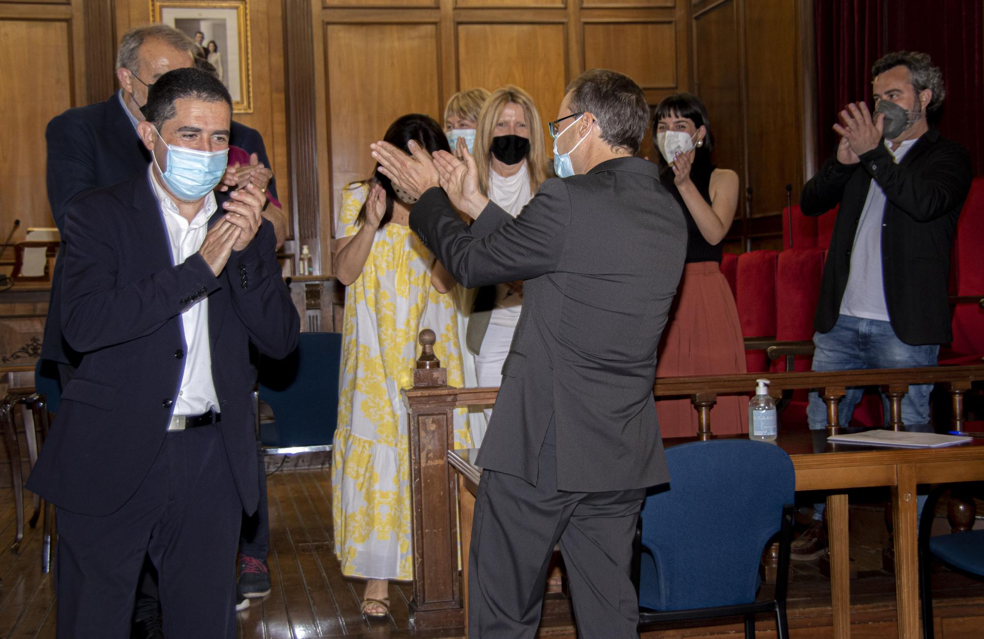 Toma de posesión de Jordi Segura, nuevo concejal del PSOE en Alcoy