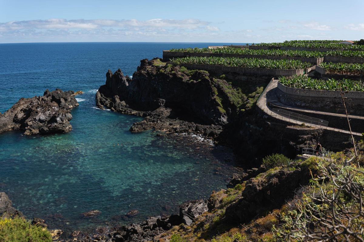 Playa de la Consolación, en Garachico