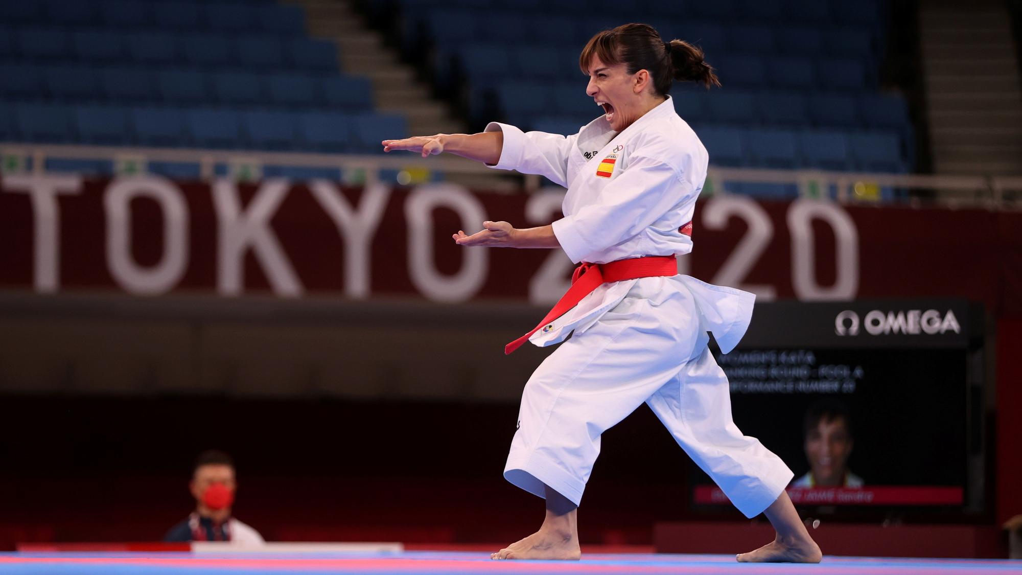 Sandra Sánchez, medalla de oro en kárate en Tokio 2020