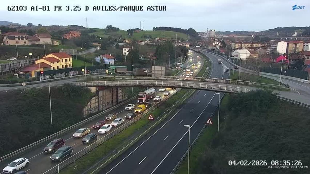 Retenciones en la A-81.