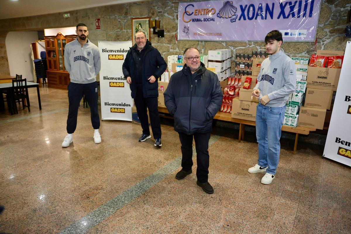 Grela y Etxeguren, la solidaridad del Obradoiro