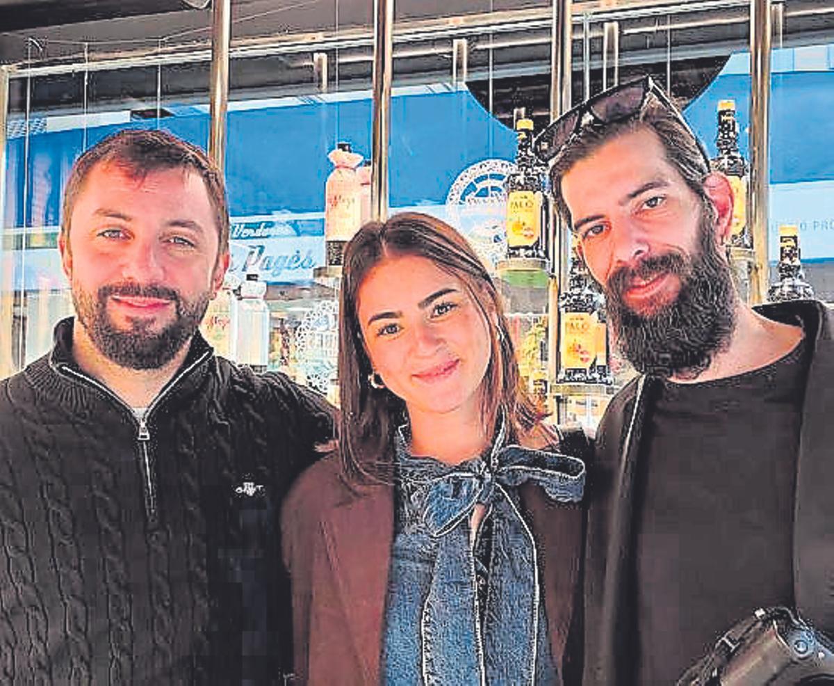 Eduard Flaquer, Inse Mercat y Aitor Merino.