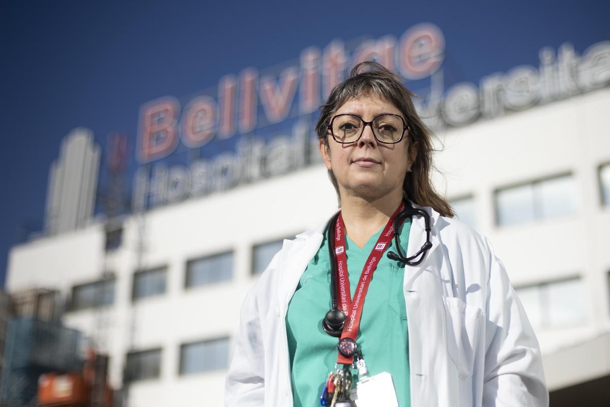 La anestesista del Hospital de Bellvitge Irene Bermell.