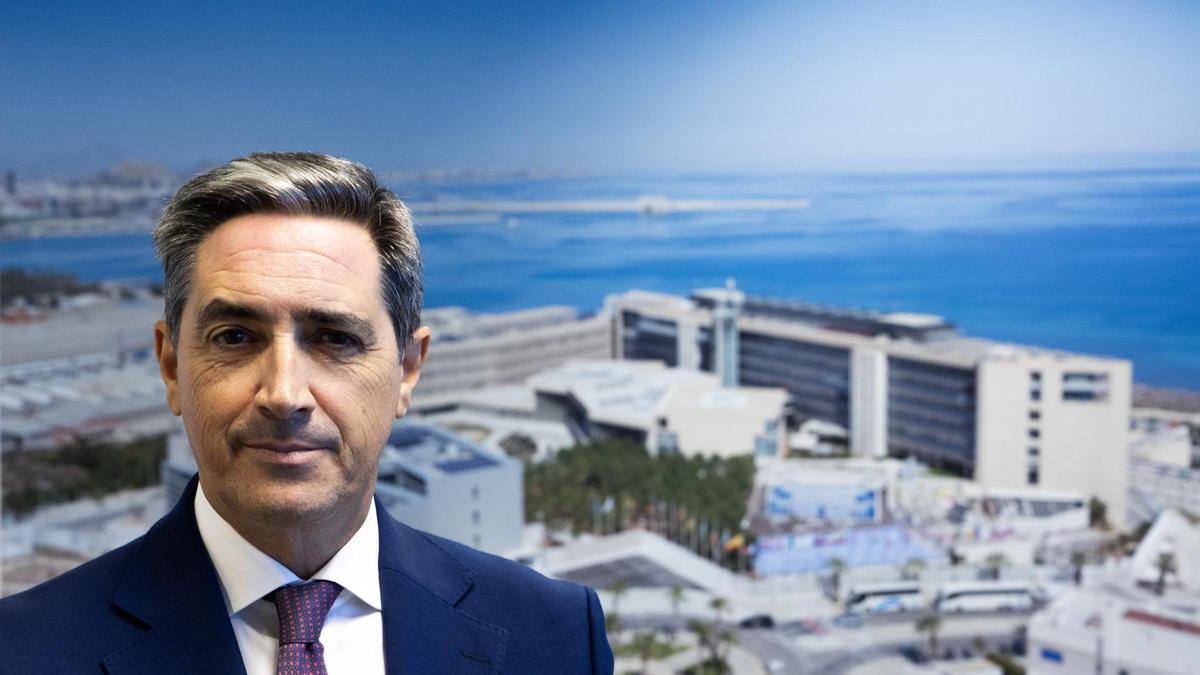 El director ejecutivo de la EUIPO, João Negrão, en su despacho.