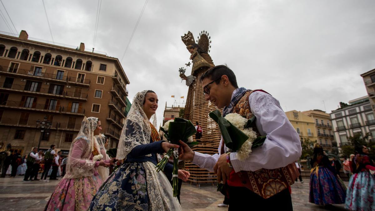 Imagen de la Ofrenda del pasado mes de marzo