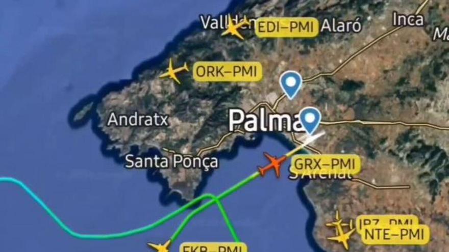 Así actuaron los controladores durante el incidente del avión de Air Europa en el aeropuerto de Palma