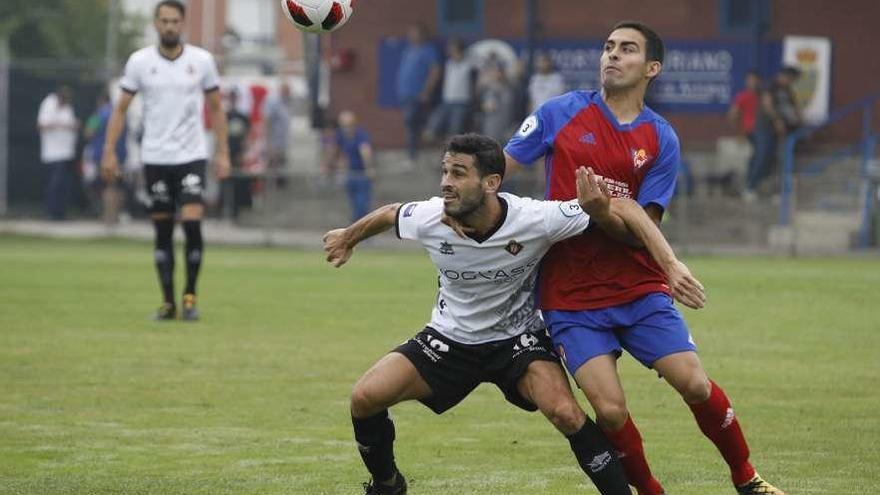 Annunziata, en un partido con el Caudal de esta temporada.