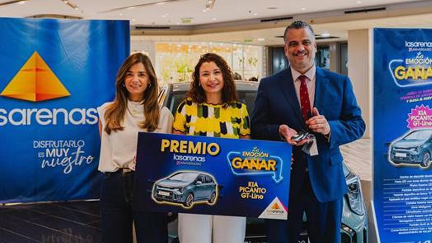 El Centro Comercial Las Arenas entrega los grandes premios de su 31 aniversario