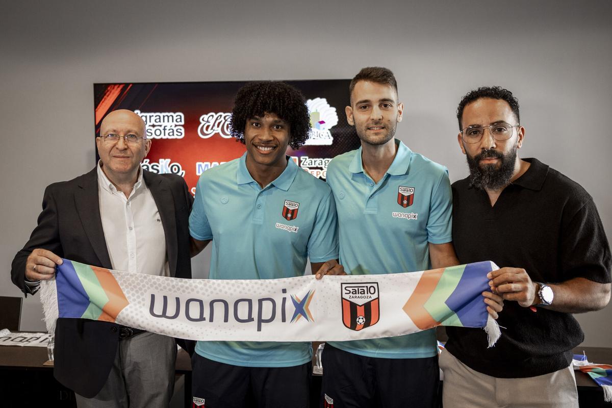 PRESENTACION DE UN NUEVO FICHAJE Y DE LA TEMPORADA DEL WANAPIX ZARAGOZA