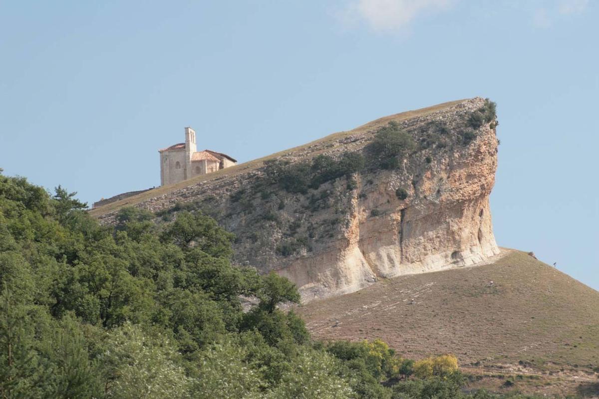 La ermita en la provincia de Burgos.
