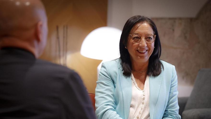 Llanos Massó (presidenta de las Corts): "La figura del candidato en Vox no importa tanto porque nuestra estructura es muy vertical"