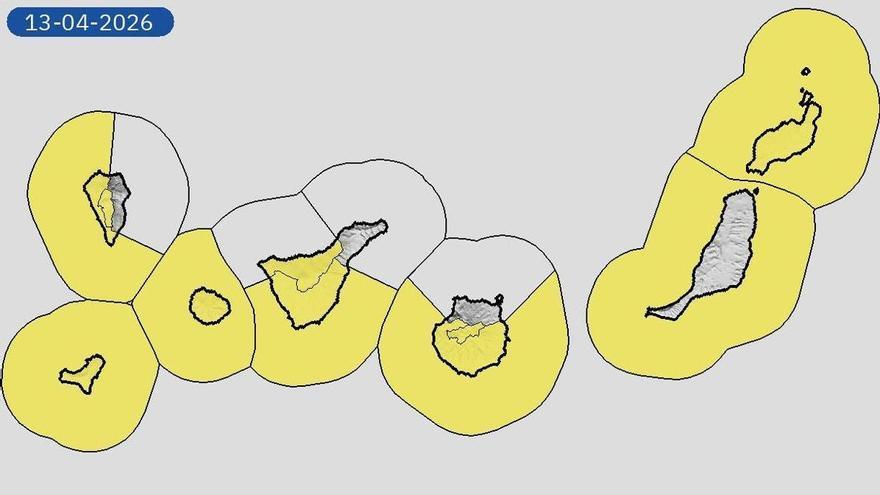 Cambio de tiempo este lunes en Canarias: la Aemet prevé subida de temperaturas tras la borrasca
