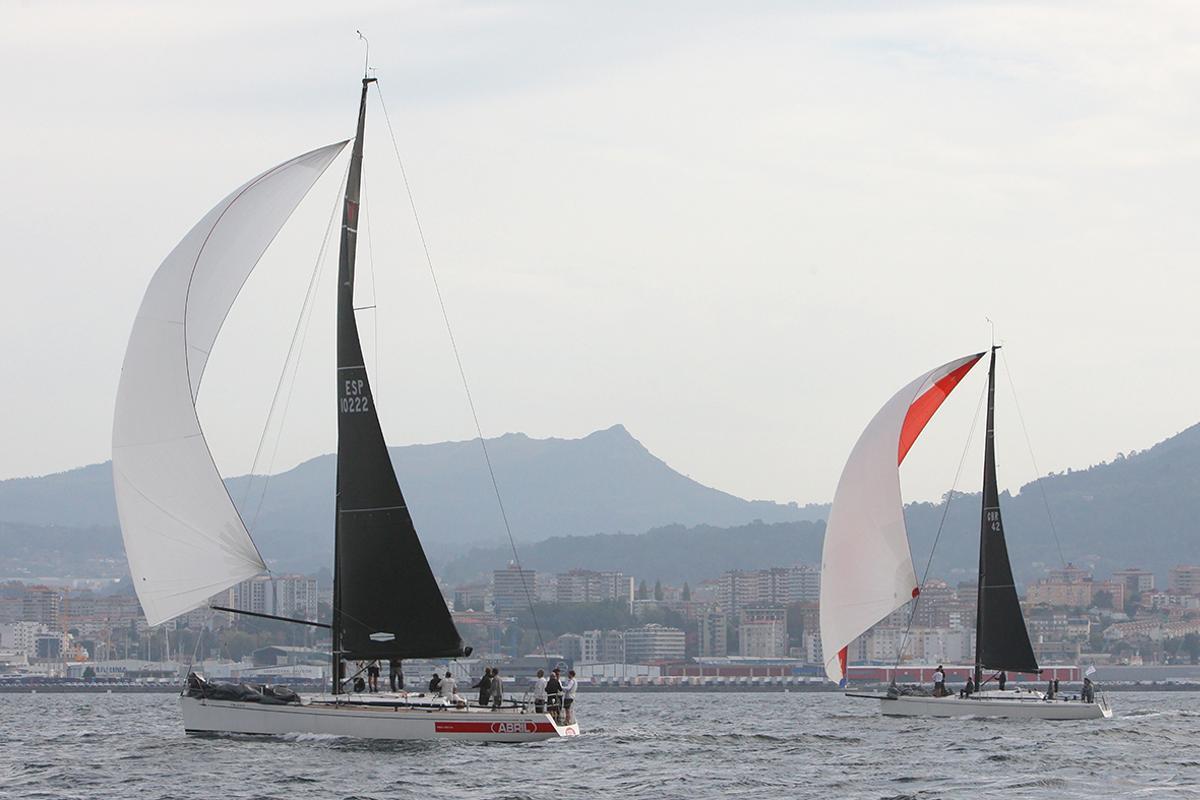 Un momento de la regata.