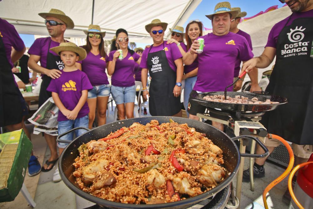 Concurso de paellas en La Mata