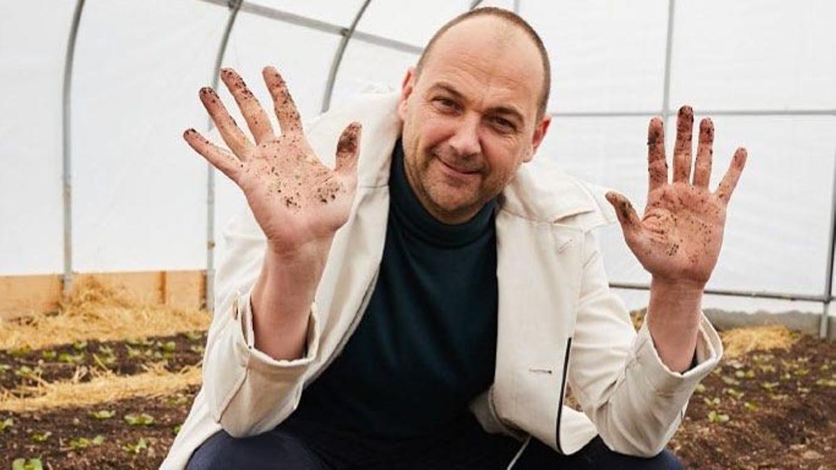 Daniel Humm, cuando anunció en Instagram la reapertura de Eleven Madison Park.