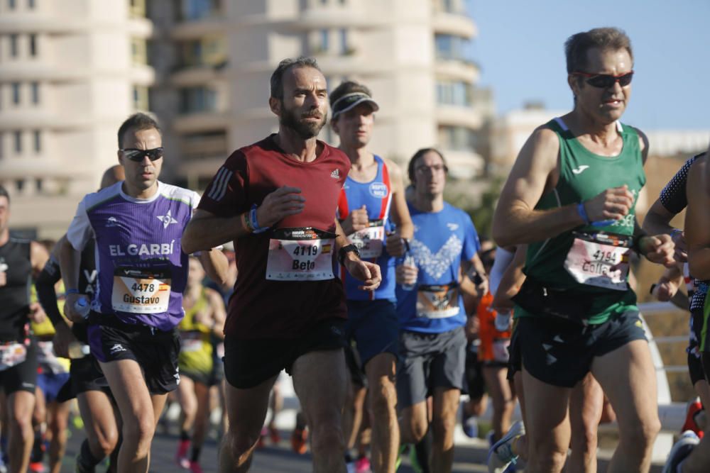 Las mejores imágenes del Maratón Valencia 2019