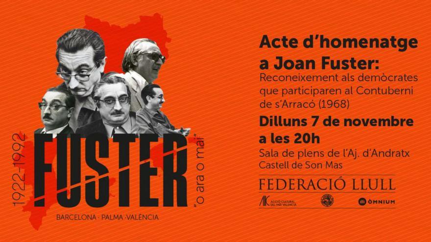 Homenaje a los demócratas del ‘contubernio de s’Arracó’ frente a la dictadura franquista
