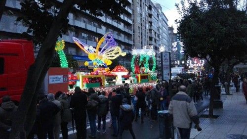 La magia de la Cabalgata en las calles de Vigo