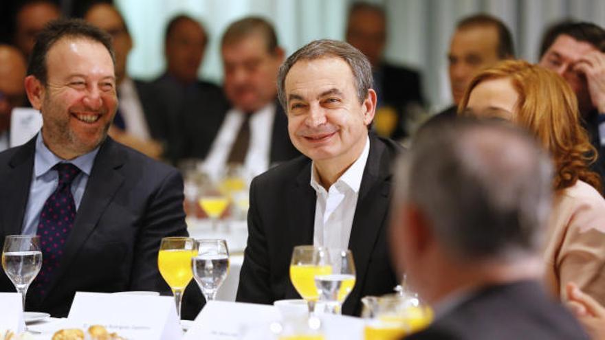 Zapatero: &quot;Soy optimista con el futuro del Partido Socialista&quot;