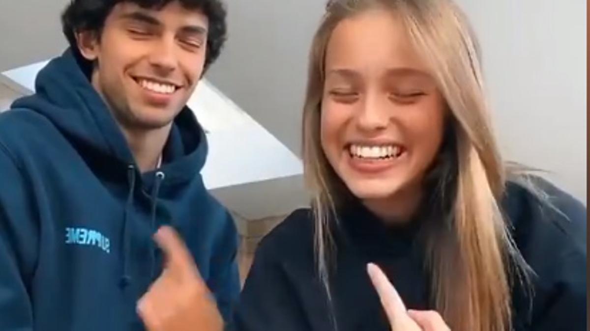 ¿Quién besa mejor? El pique viral entre Joao Félix y su pareja en TikTok