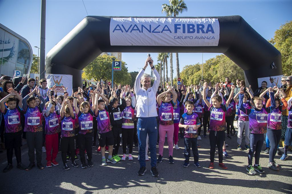 Carreras de niños del TotalEnergies Murcia