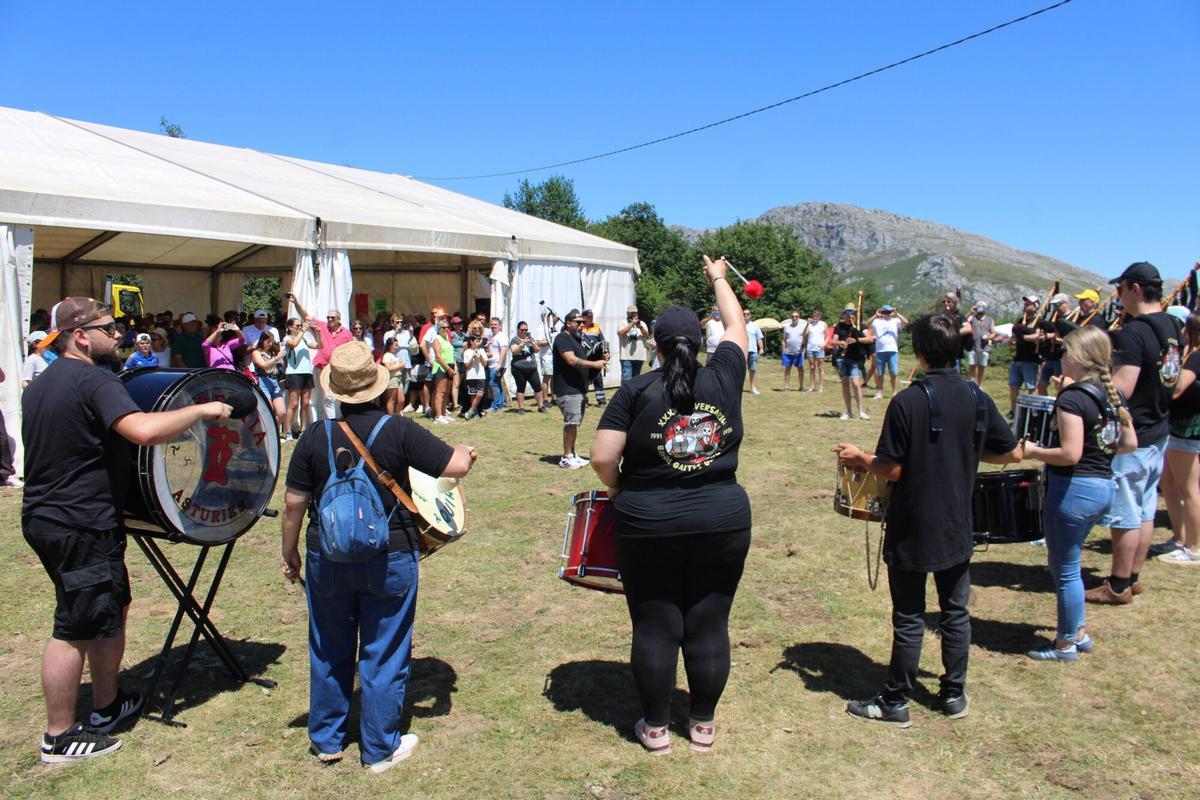 Así fue la fiesta del Prau Llagüezos.