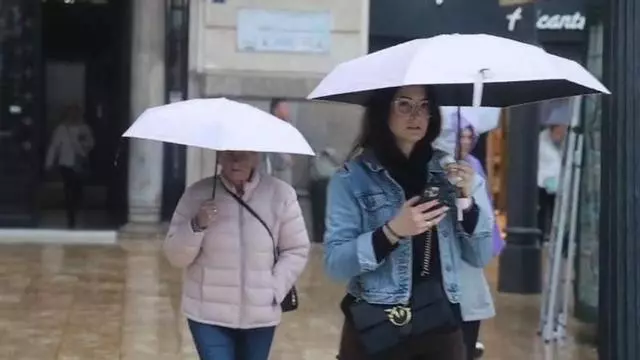 La provincia de Alicante, en aviso amarillo por lluvias fuertes y tormentas durante todo el día