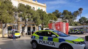 Patrulla de la policía local de Sitges.