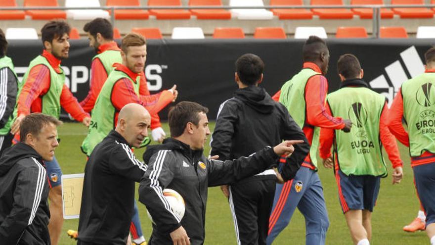 Diego Alves, con fiebre