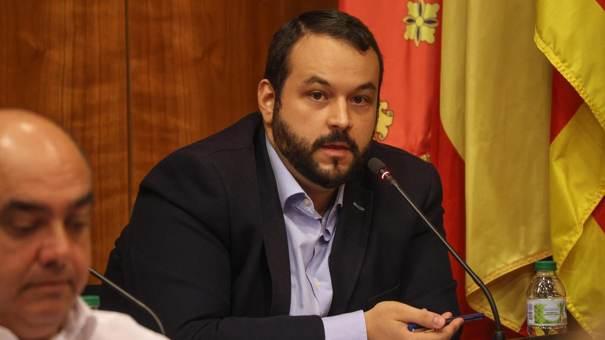 El concejal de Vox, Gonzalo Montoya.