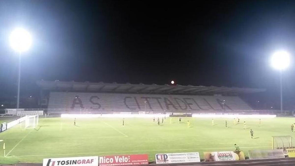 El Cittadella juega en este pequeño estadio