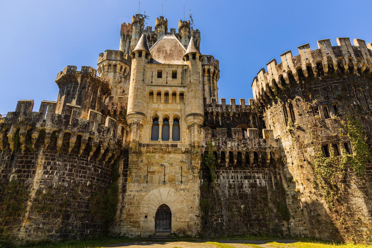 El castillo neogótico de Butrón