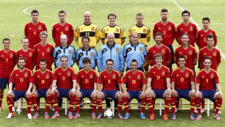 Foto oficial de la Selección Española