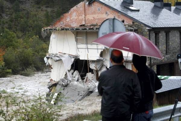 Fotogalería: Lluvias torrenciales en Aragón