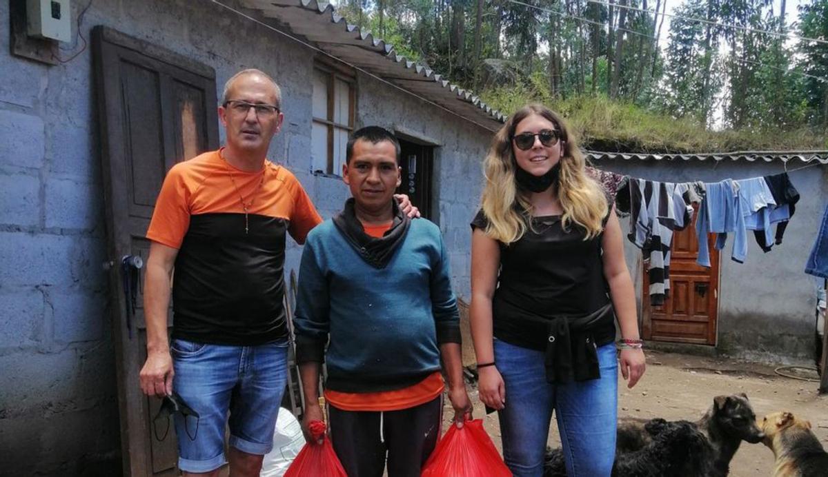 Vicente Sanz estuvo acompañado esta vez por su hija Sara. | SERVICIO ESPECIAL