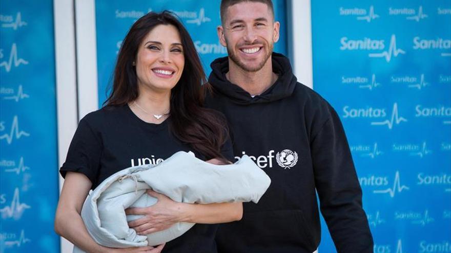 Pilar Rubio y Sergio Ramos presentan a su tercer hijo, Alejandro