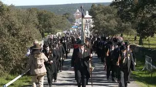 Fervor y devoción en una Romería de la Virgen de Luna multitudinaria en Pozoblanco