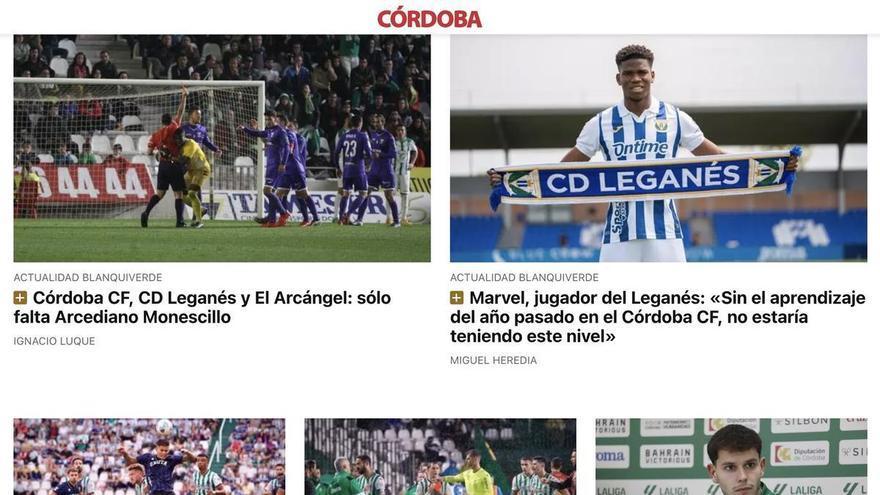 ¿Quieres recibir toda la información actualizada del Córdoba CF? Apúntate a la newsletter de Diario CÓRDOBA