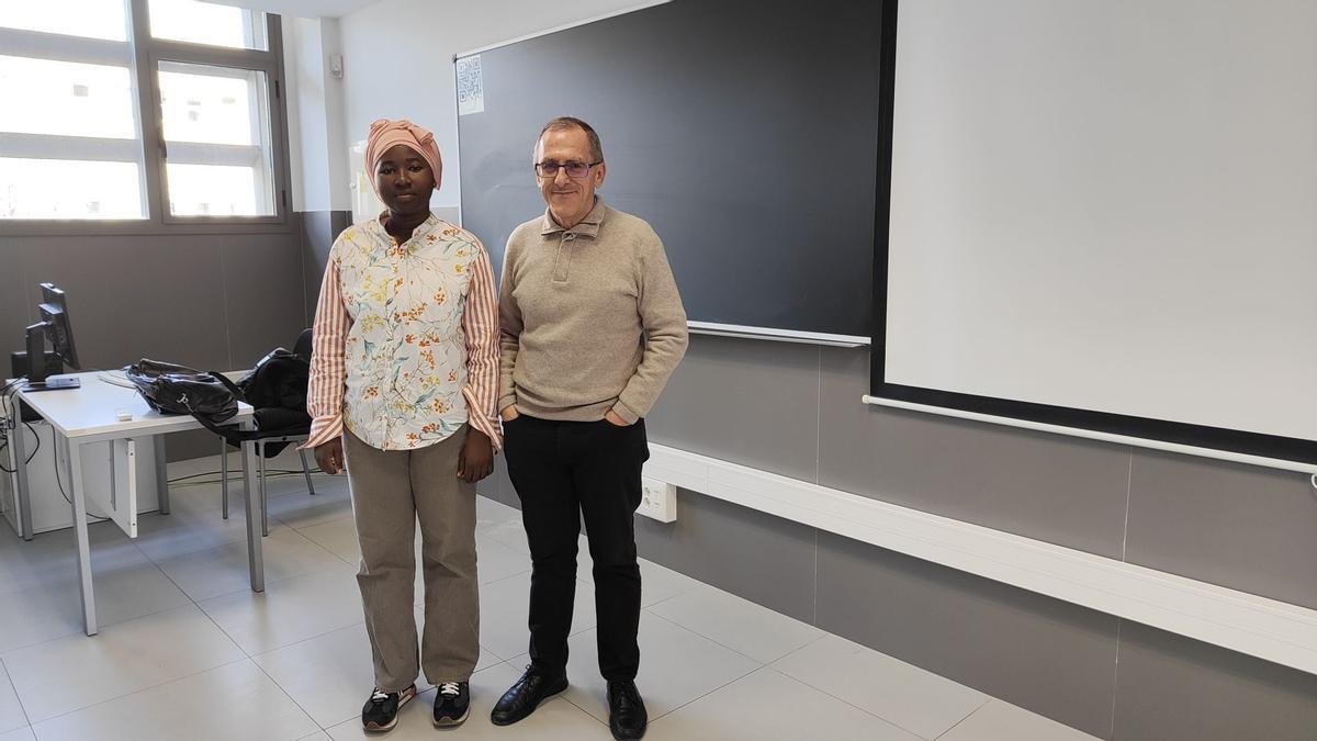 Una de las investigadoras subsaharianas que ha recibido la UA