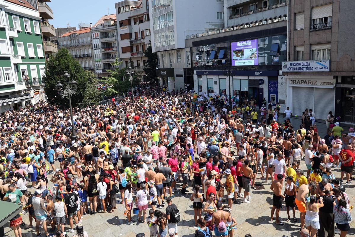 La Festa da Auga más multitudinaria que se recuerda