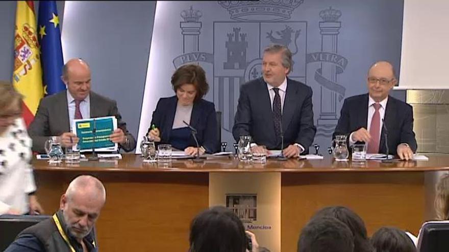 El Gobierno aprueba los Presupuestos y promete reducir el paro a un 16,6%