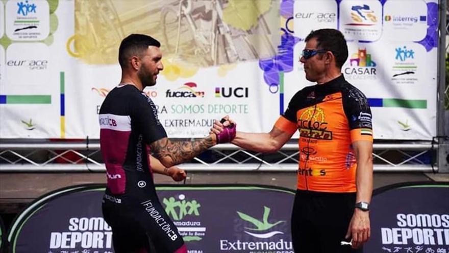 Los dos mejores ciclistas de la Copa de España son deportistas extremeños