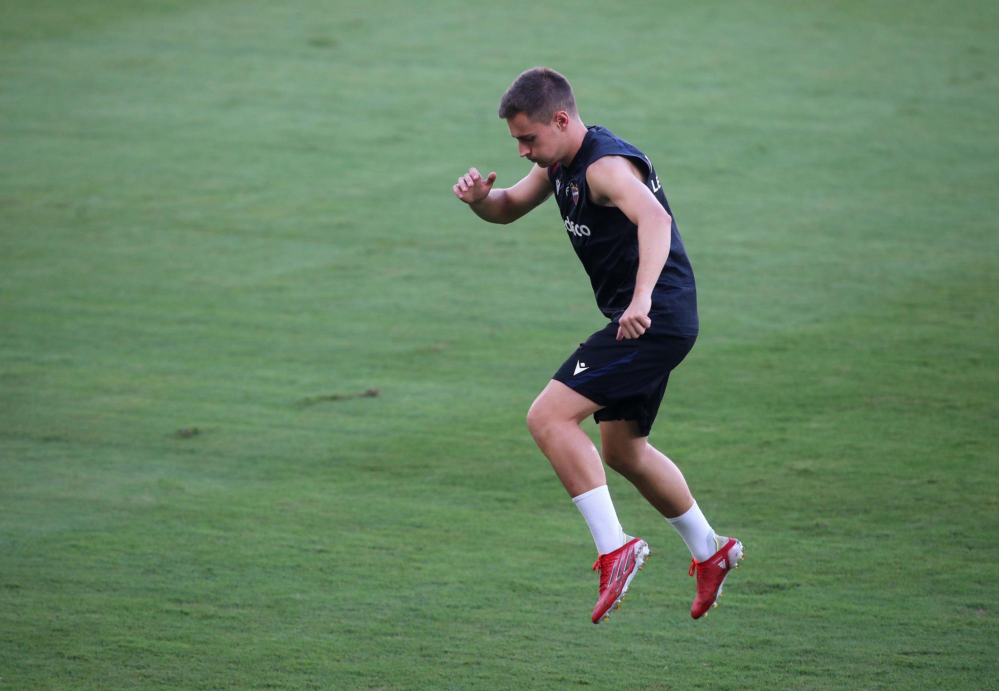 Así ha sido el entrenamiento de hoy del Levante UD