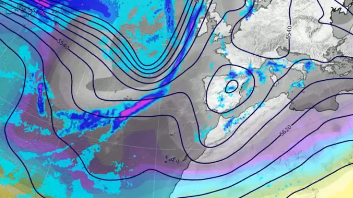 La AEMET avisa: "Llega una DANA que atravesará la Península de norte a sur"