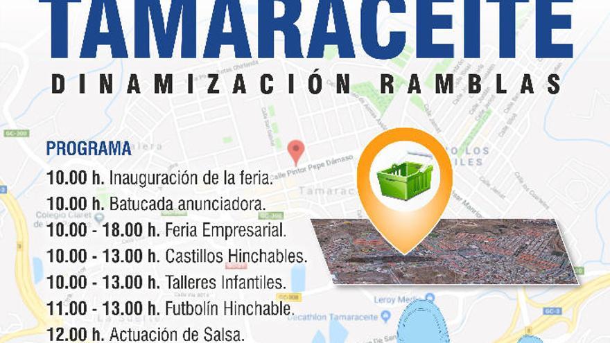 Tamaraceite celebra actividades de animación para toda la familia