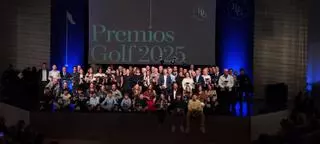 Las imágenes de la Gala Premios del Golf 2025