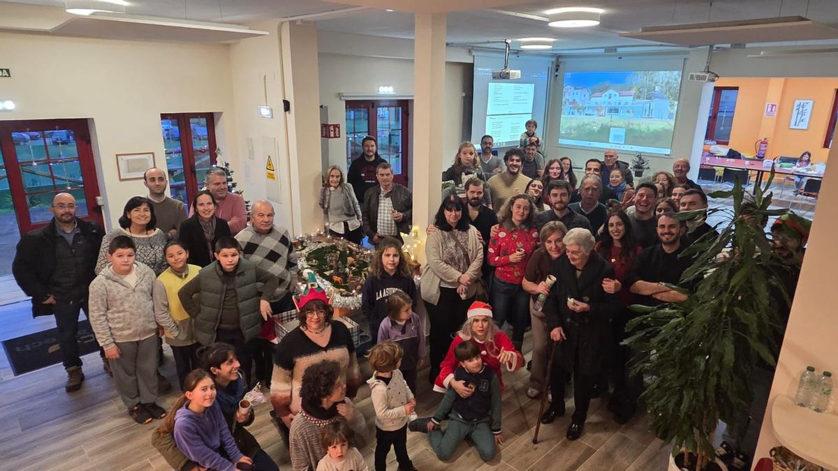 Los participantes en la actividad